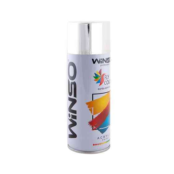 Краска акриловая Winso Spray Хром 450мл Львов