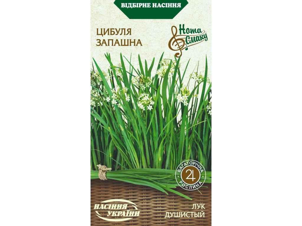 Цибуля Запашна НС (20 пачок) 0,5 г ТМ СЕМЕНА УКРАЇНИ Київ - фото 1