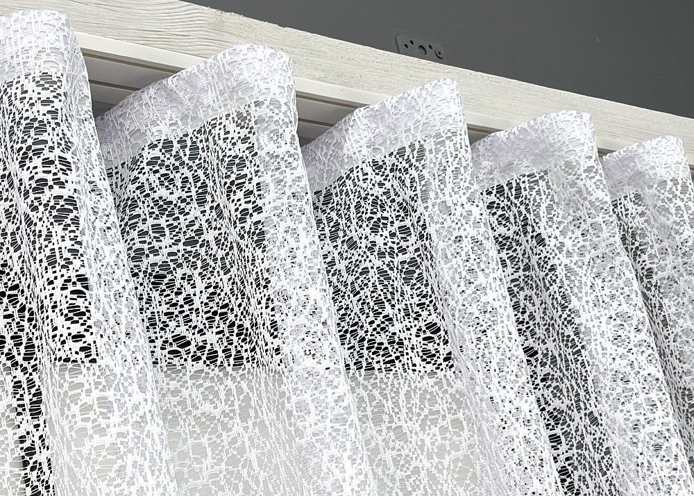 Кухонная арка VR-Textil № 000к жаккард белый 310х185 см (51-260) Киев - изображение 5