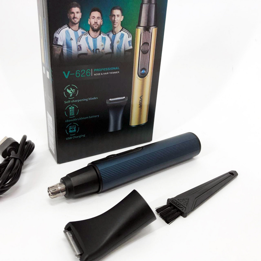 Триммер для носа и бровей, Тример для ушей на батарейках Триммер бритья ушей BY-45 Львов - изображение 5