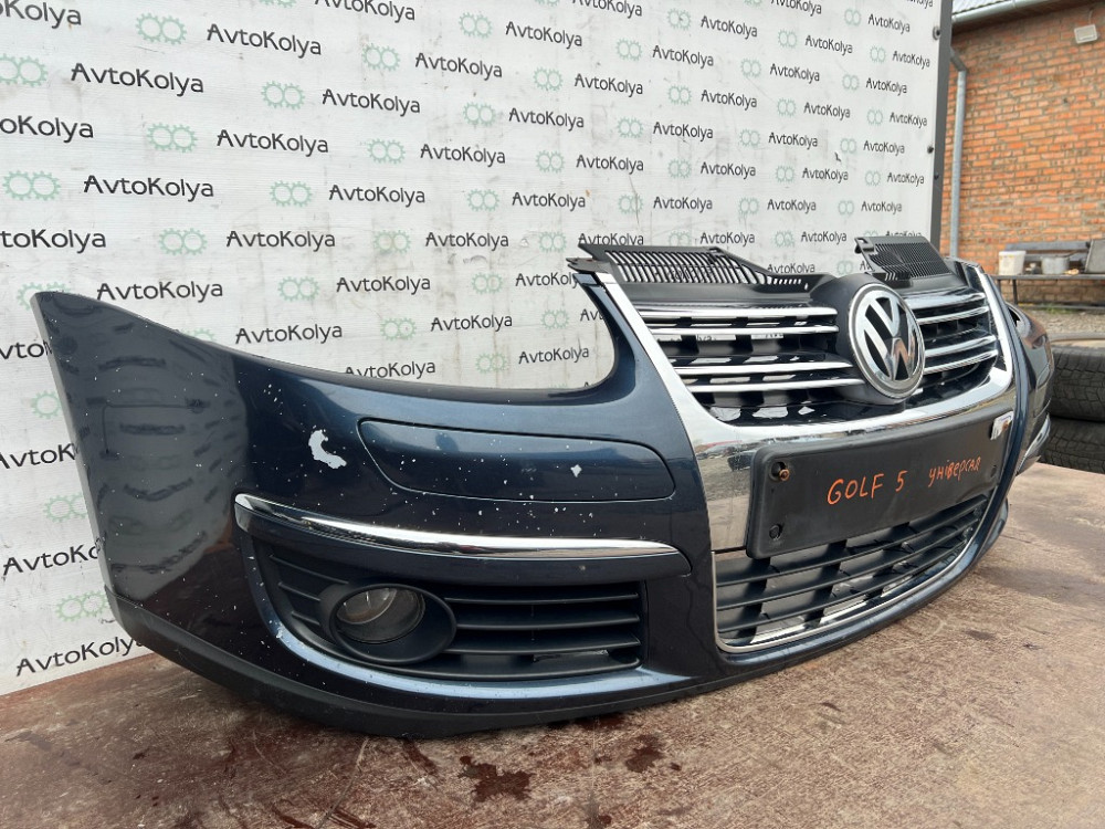 Бампер передній VW Golf 5 2003-2008 універсал Ковель - изображение 3