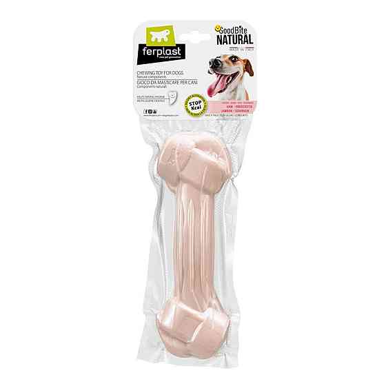 Жевательная косточка для собак с ароматом ветчины Ferplast GoodBite Natural Ham (Ферпласт ГудБайт Нэчурал) XL - 250 гр. - 20,5 x 6,6 x h 3,2 cm Запорожье