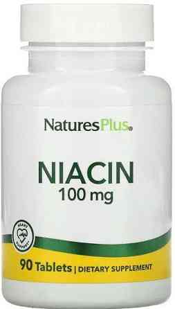 Ніацин Nature's Plus Niacin 100 мг 90 таб Київ