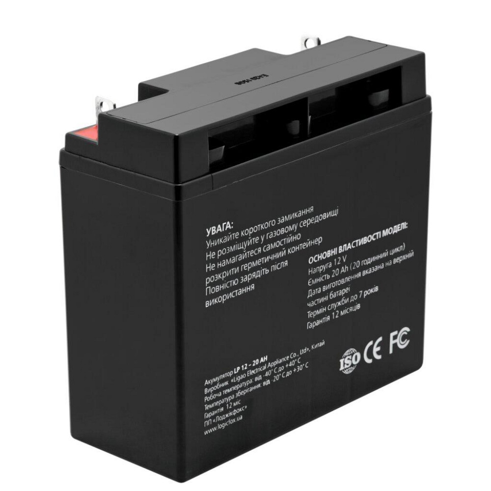 Аккумулятор AGM LP 12V - 20 Ah Silver Киев - изображение 5