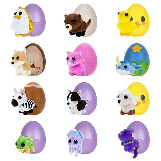 М`яка іграшка-сюрприз в яйці Adopt ME! S3 – Кумедні звірятка Дніпро