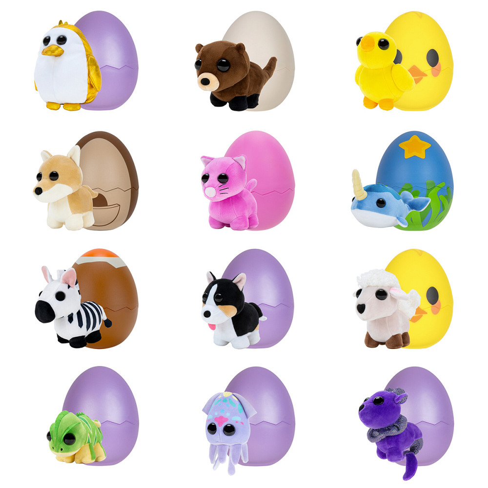 М`яка іграшка-сюрприз в яйці Adopt ME! S3 – Кумедні звірятка Дніпро - фото 5
