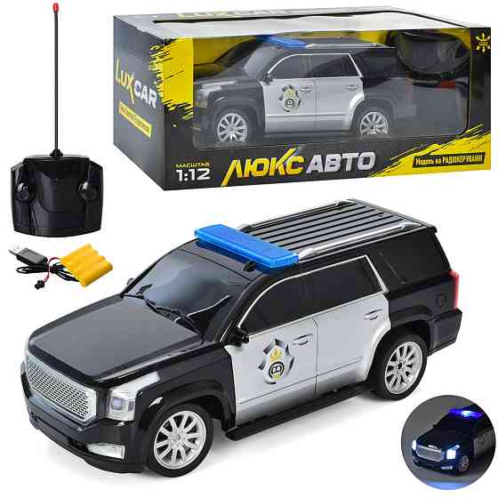 Машина M 4932 радіокер., акум., USB, 1:12, гумові колеса, світло, муз., кор., 44,5-17-18 см., шт Київ