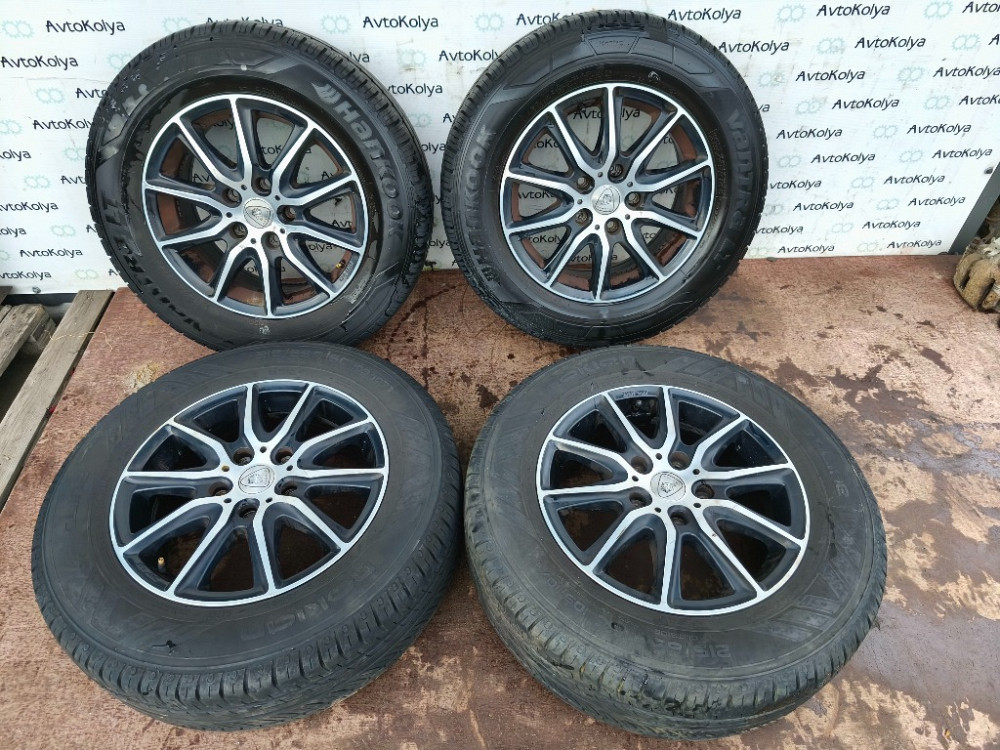 Колеса в зборі диски литі з шиною 215/65 R16C VW T5 2003-2015 (комплект) Ковель - фото 1