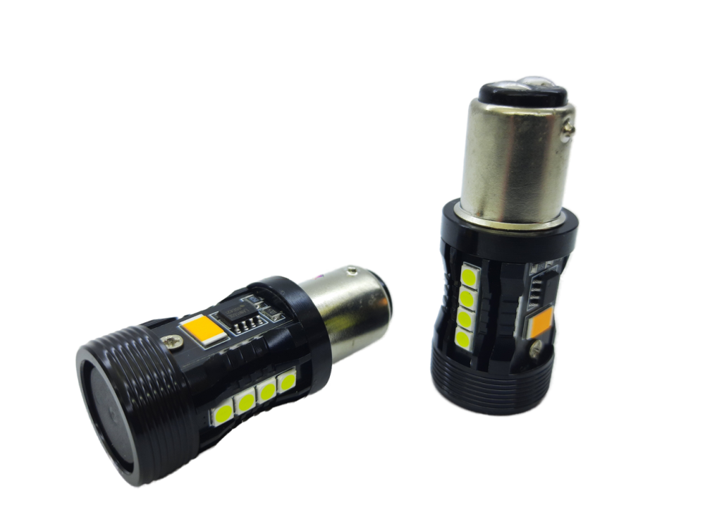 Комплект світлодіодних ламп StarLight LED SL-CB7 CANBUS P21/5W BAY15D DRL + поворот 12V Харків - фото 6