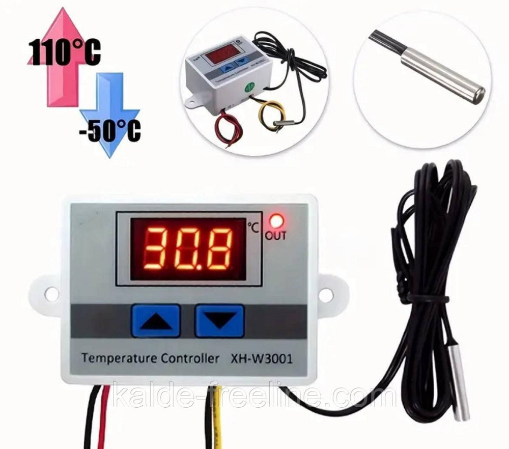 Термостат электрический с выносной гильзой Харків - фото 6