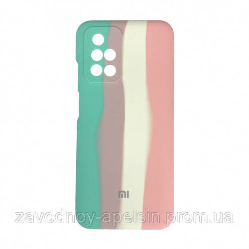 Xiaomi Redmi 10 Чохол мікрофібра Захист камери (райдуга) Одеса - фото 1