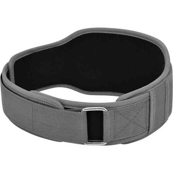 Пояс для важкої атлетики RDX RX5 Double Belt неопреновий Grey M Каменское