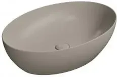 Раковина  Gsi Pura 60X42Cm Tortora Matowy (884205) Киев - изображение 1