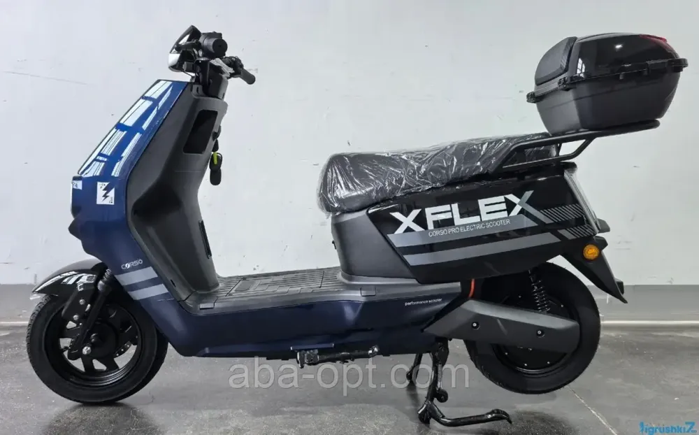 Електричний мопед Corso Flex 1800W-72вт-32А/ч шини 10"-10" купить в интернет магазине Одеса - фото 6
