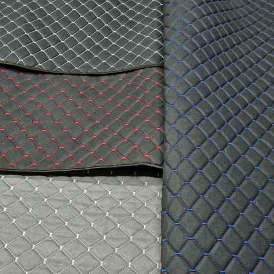 Накидки сидіння антара сірі (передні) ромб, біла нитка Мукачево
