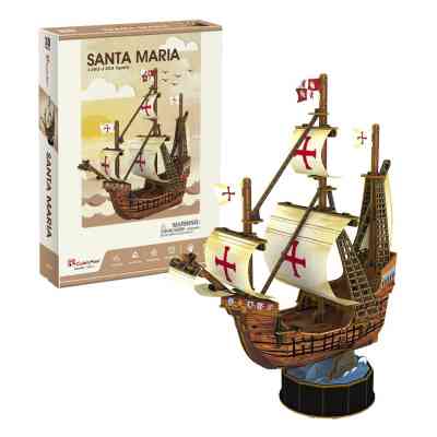 Пазл Cubic Fun Тривимірна головоломка-конструктор Санта Марія (T4031h) Вінниця