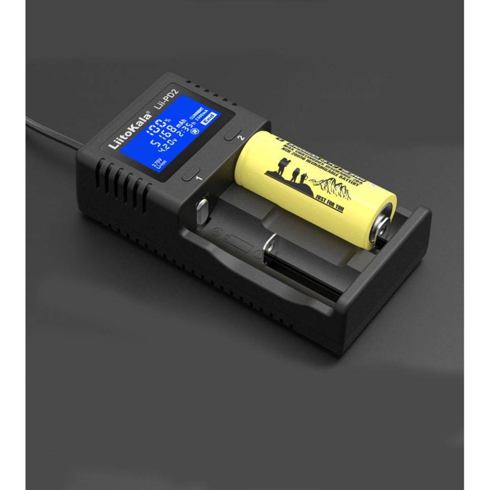 Зарядний пристрій Liitokala Lii-PD2+car EU charger Киев - изображение 7