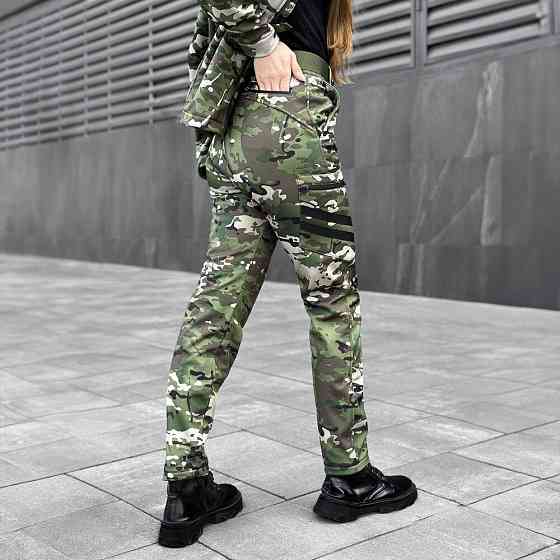 Тактические брюки-карго мультикам женские Pobedov Static Киев