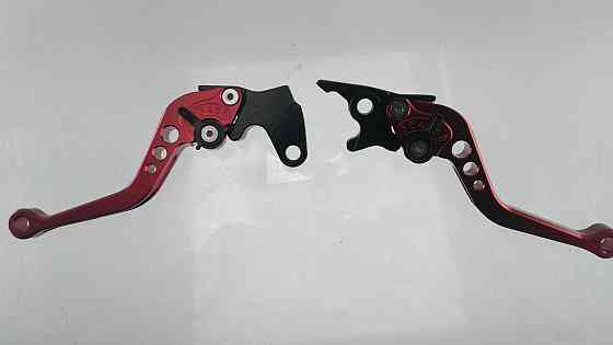 Важелі керма відкидні (червоні) квадроцикл , мотоцикл Ліфан, Mi, Шінерай , Пітбайк Мукачево