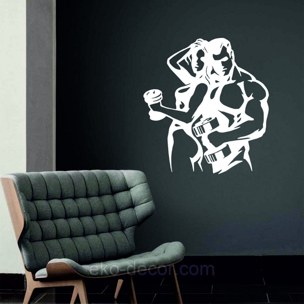 Декоративне настінне Панно «Бодібілдінг», Декор на стіну Київ - фото 7