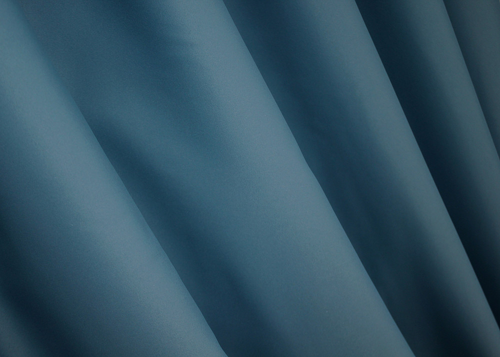 Комплект штор на люверсах VR-Textil Midnight № 1675ш 150х270 см 2 шт Синій (37-0200) Київ - фото 7