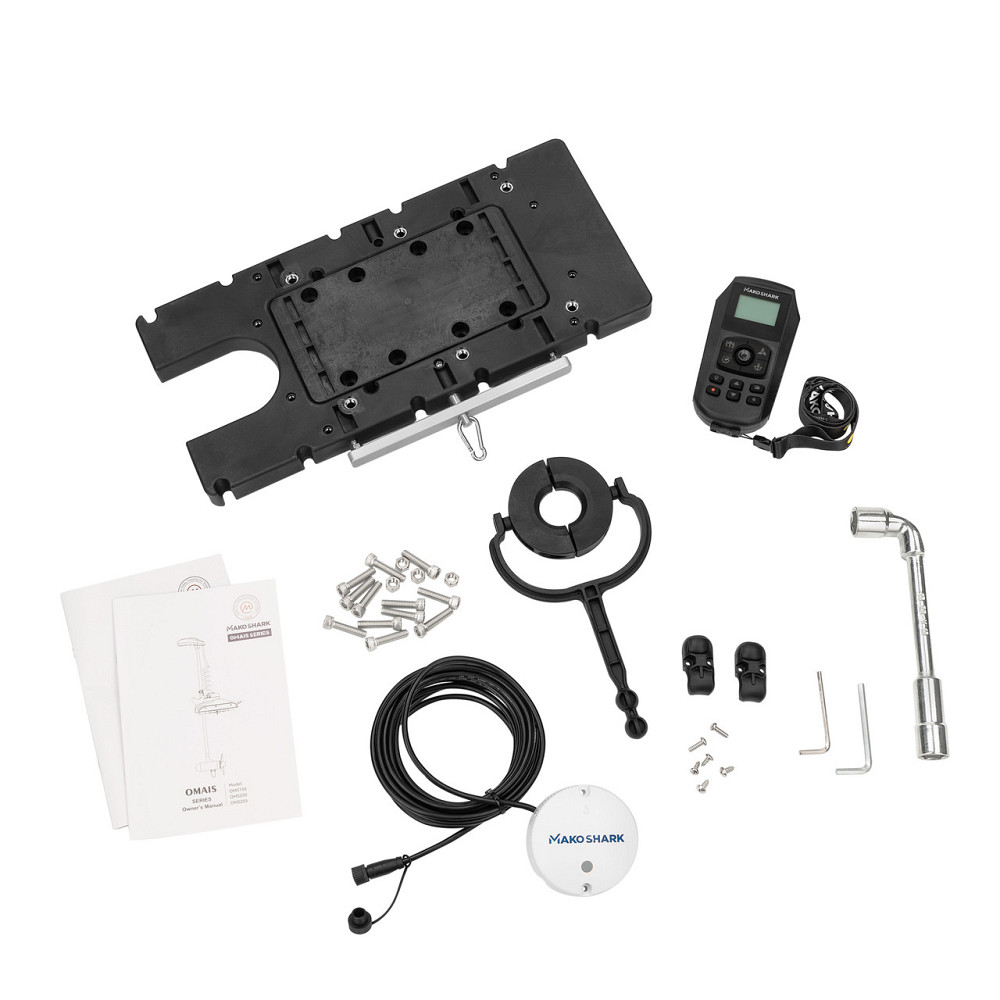 Троллинговый бесщеточный электромотор для лодки MAKOSHARK GPS 86Lbs 24V (OMS250F-73) Киев - изображение 3