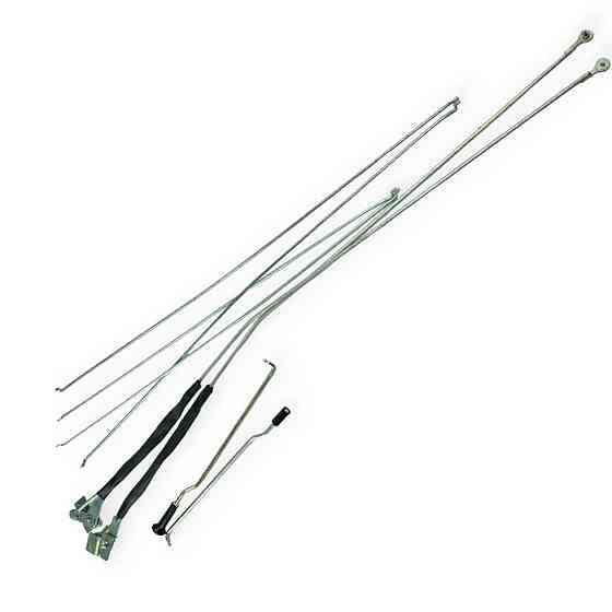 Тяги на кнопку и крючек 2101 (к-кт 8 шт) двери Мукачево