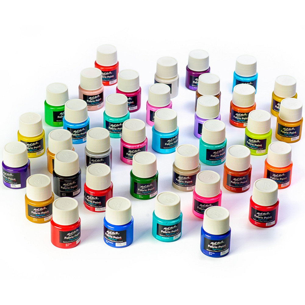 Фарби акрилові для малювання на тканині Mont Marte Fabric Paint Set Signature 36pc x 20ml Кам'янець-Подільський - фото 2
