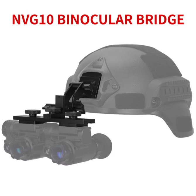 Бинокулярный мостовой кронштейн для NVG-10 NVG-30 NVG-50 (алюминий) Винница - изображение 7