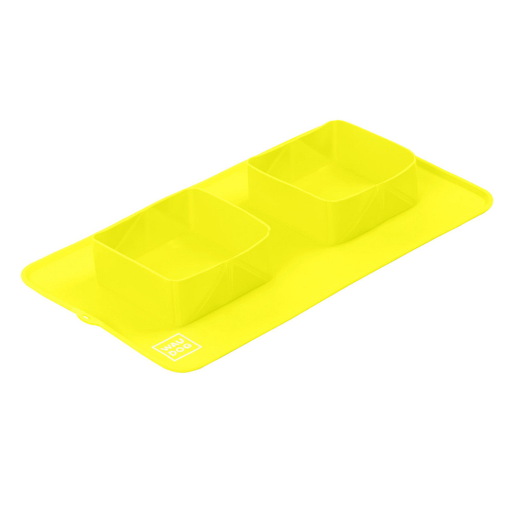 Миска складана WAUDOG Silicone,385х230х50 мм жовтий Київ - фото 3