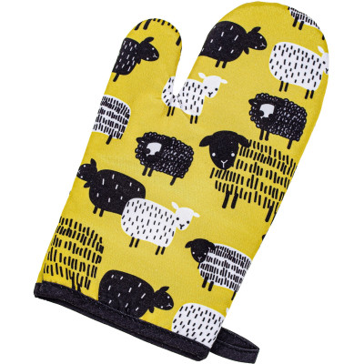 Кухонна прихватка Home Line Рукавиця Овечки 17x28 см (182827) Вінниця - фото 1