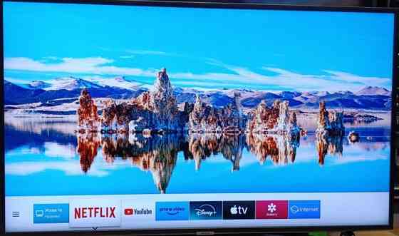 Телевізор Samsung 43" 4K UHD, HDR, Smart TV Wi-Fi T2, Tizen, 7 serie. Харків