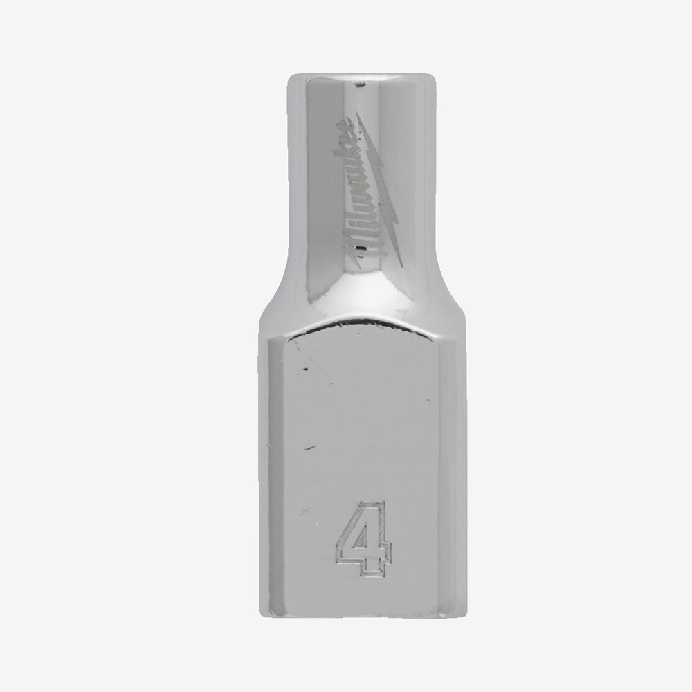 Головка хромированная метрическая 1/4'' MILWAUKEE, 4мм Одесса - изображение 1