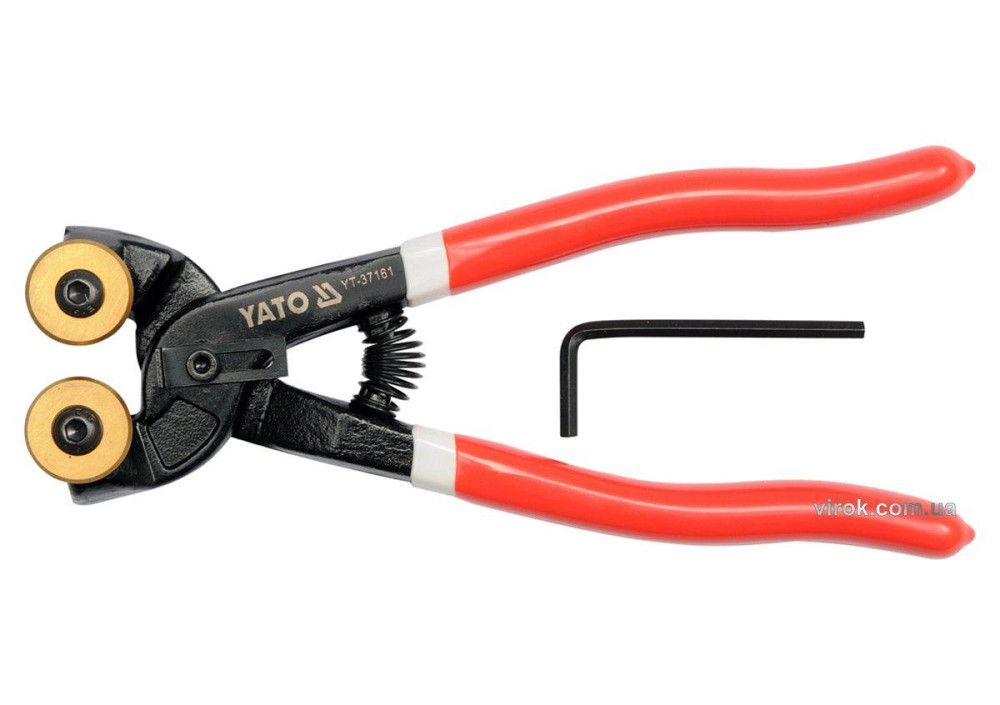 Кусачки для керамічної плитки "Дискові" YATO : L= 200 мм [6/36] Одеса - фото 1