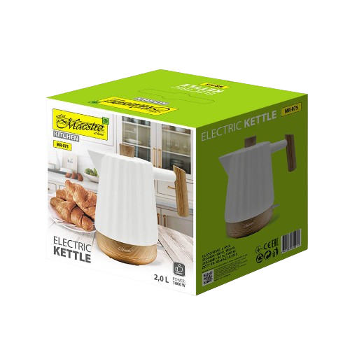 Електрочайник 2л 1500W кераміка MR-075 Maestro Житомир - фото 3