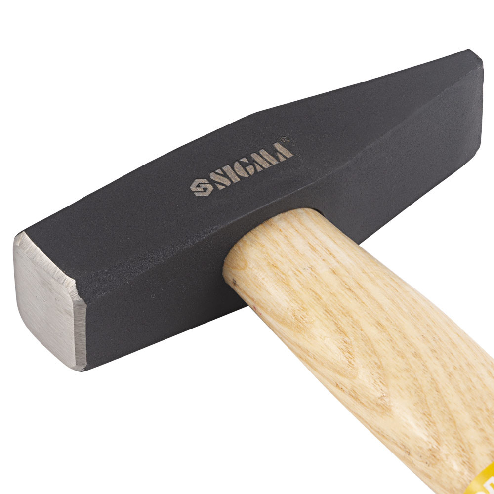Sigma Молоток 500г слесарный деревянная рукоятка (дуб) SIGMA (4316351) Коломыя - изображение 6