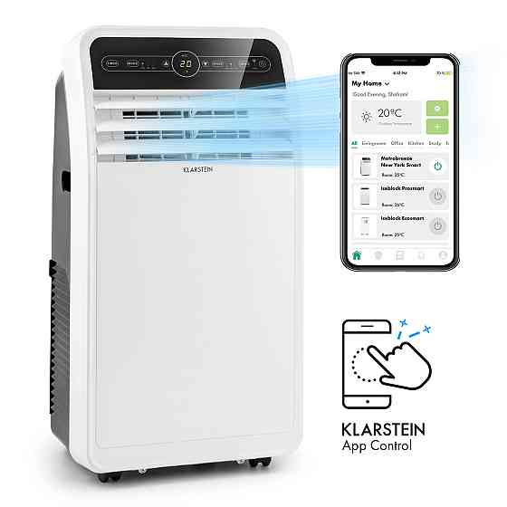 Мобильный кондиционер Metrobreeze New York Smart 12k 12 000 BTU / 3,5 кВт EEC Пульт дистанционного управления Ровно