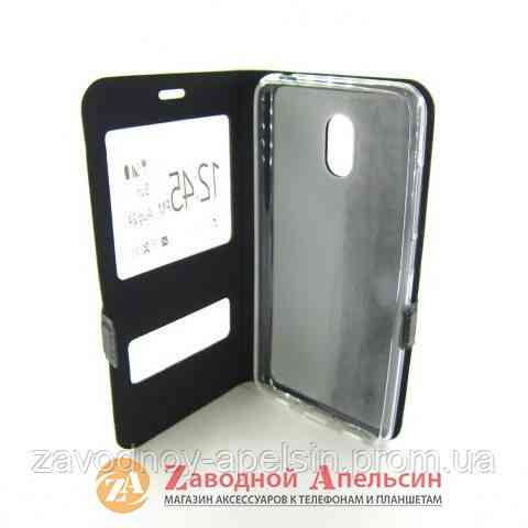 Чохол книжка Meizu M6 Smart Case black Одеса