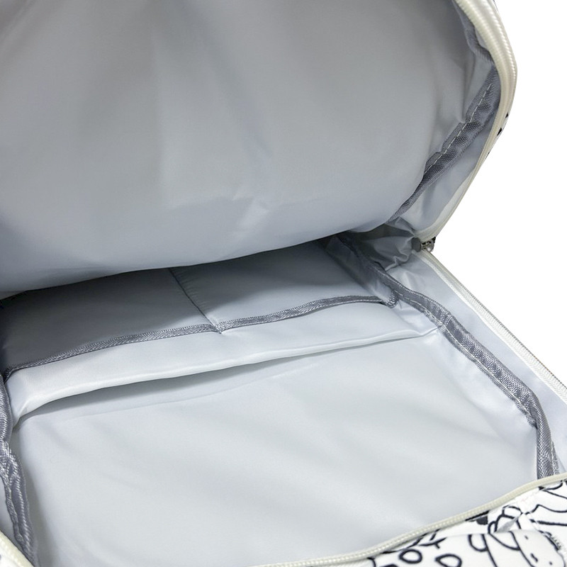 Рюкзак подростковый 601928 с надписями и рисунками 20L White Киев - изображение 7