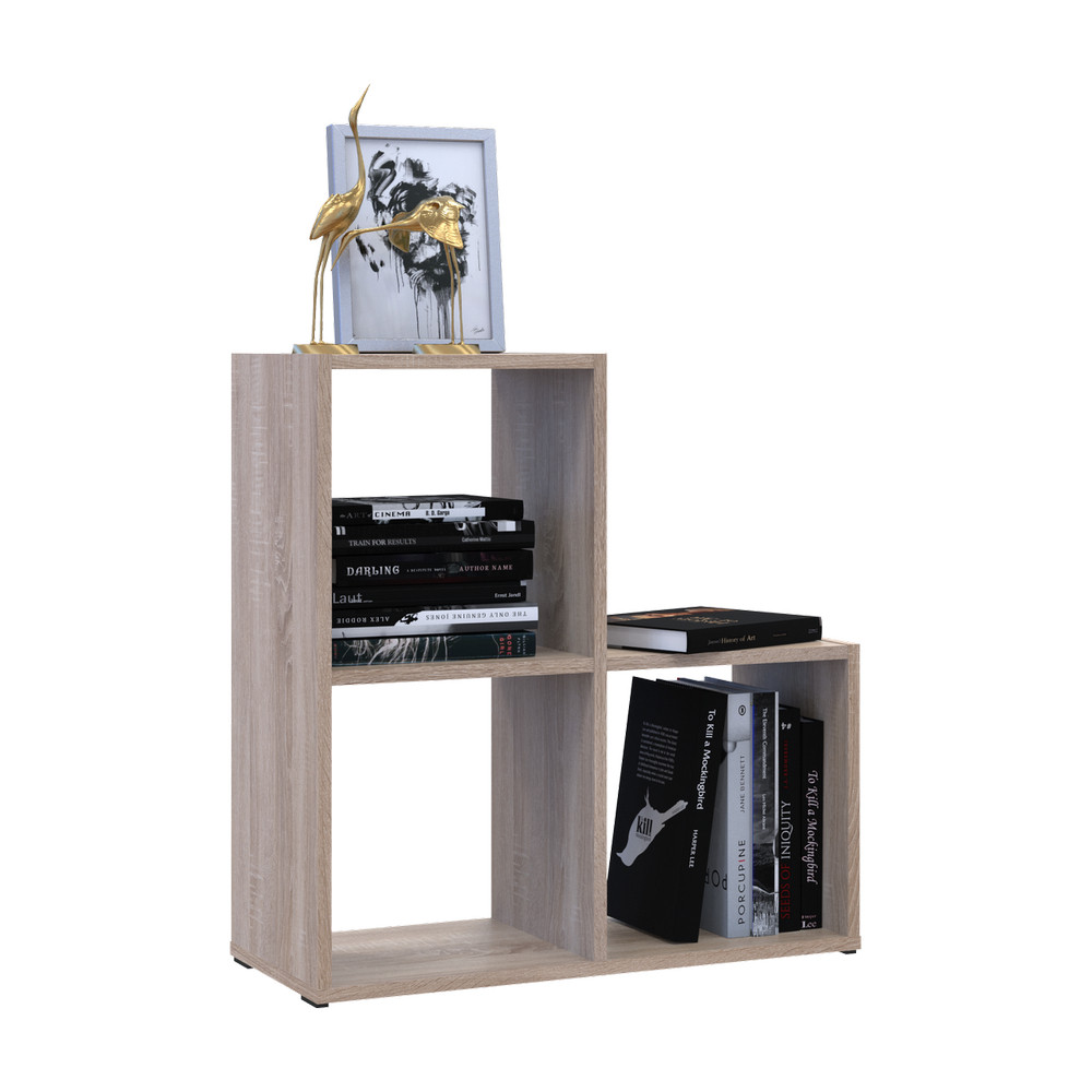 Стелаж Doros Степ 2х2 Дуб сонома відкритий 69х28.8х71.4 DRS-011762 (41516155) Дніпро - фото 6