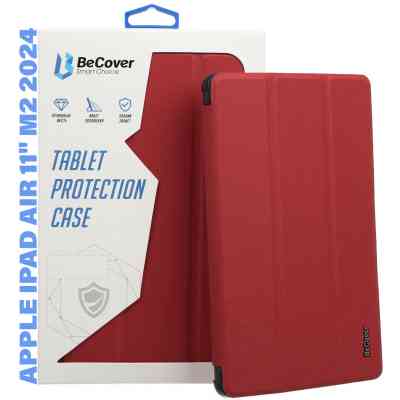 Чехол для планшета BeCover Smart Case Apple iPad Air 11" M2 2024 Red Wine (711596) Винница