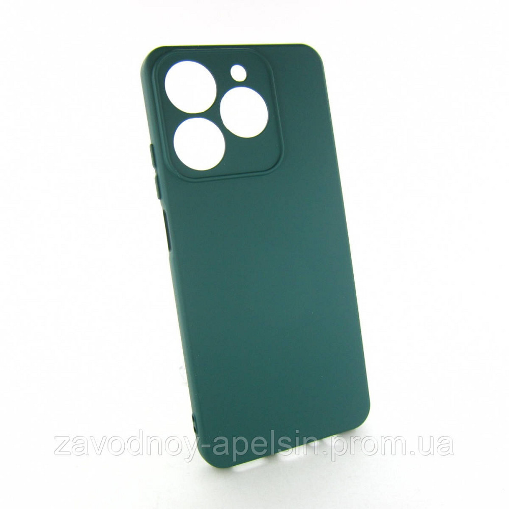 Realme C63 C61 Чохол силіконовий Захист камери (зелений) Одеса - фото 1