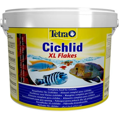 Корм для рыб Tetra Cichlid XL Flakes в хлопьях 10 л (4004218201415) Винница - изображение 1