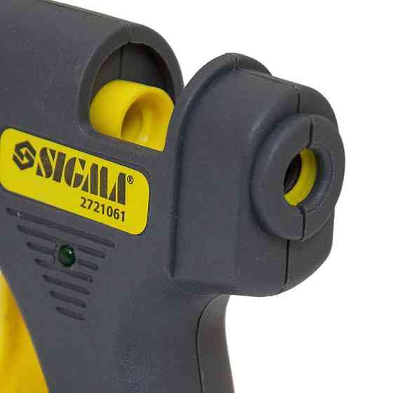 Пистолет термоклеевой с выключателем Ø8мм 20Вт SIGMA (2721061) Ровно