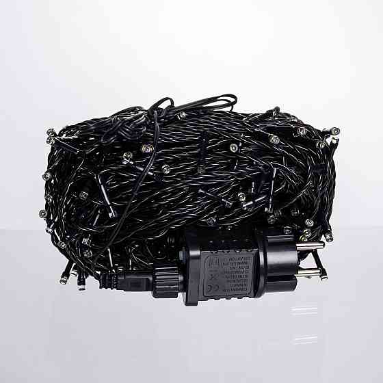 Гірлянда Нитка вулична 30 (м) 300 LED чорний провід Жовтий CF300L30MBY Київ