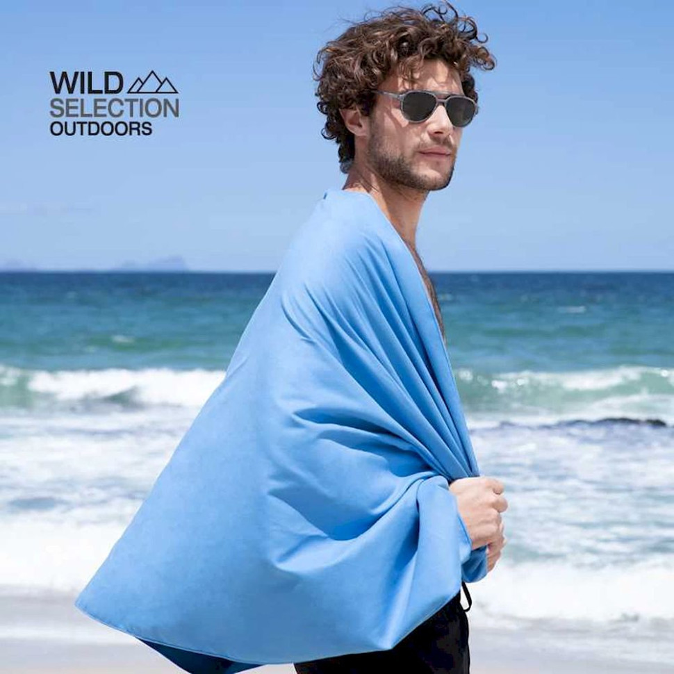 Рушник антибактеріальний швидковисихаючий Fitness Naturehike NH20FS009, 160*80, чорний Киев - изображение 9