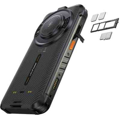 Мобильный телефон Ulefone Rugking 8/256Gb Black (6975326660631) Винница