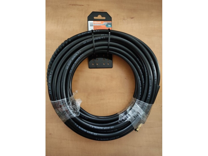 Шланг высокого давления Sturm PW017 12 м (для мойки Sturm PW9203) (читать описание) Ровно - изображение 1