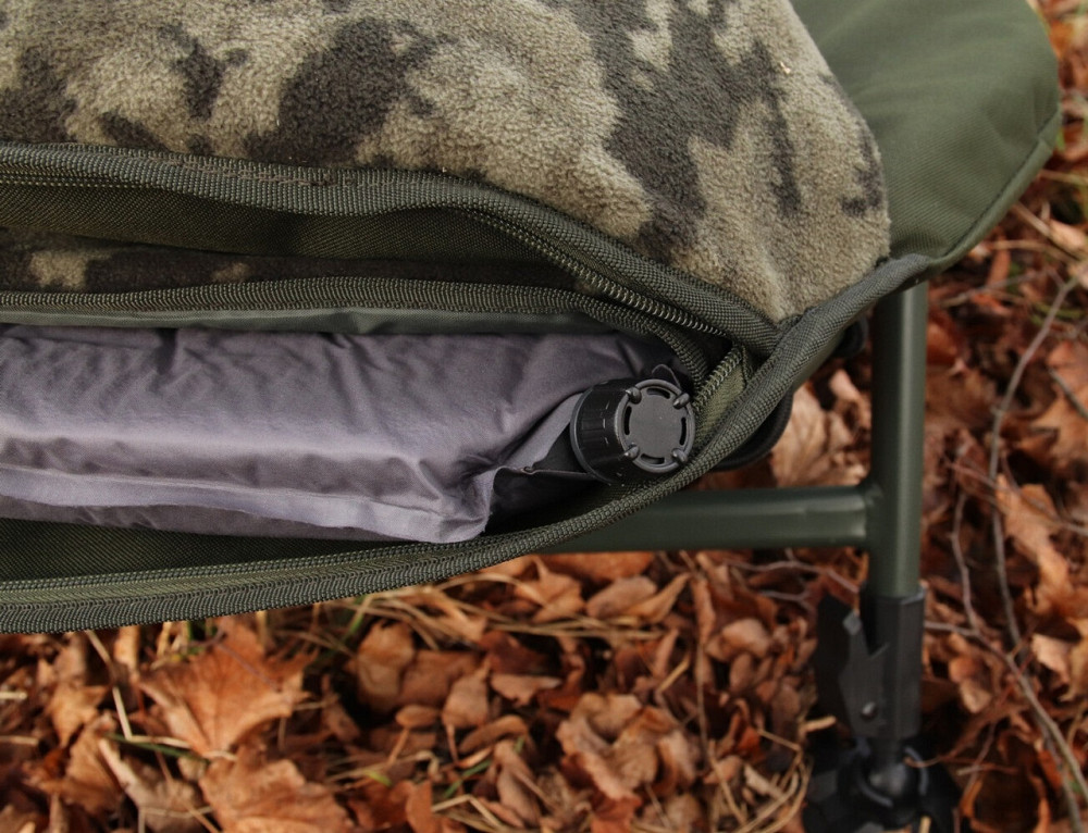 Складная Раскладушка с подушкой усиленная 8 ножек до 160 кг Mivardi 