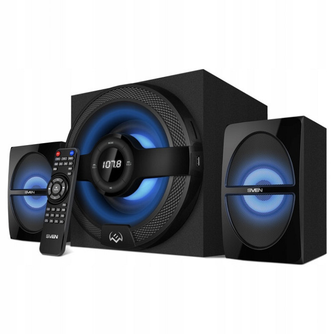 Акустична система мультимедійна Bluetooth з пультом Sven (MS-2085) (USB, SD, FM) Нововолинськ - фото 1